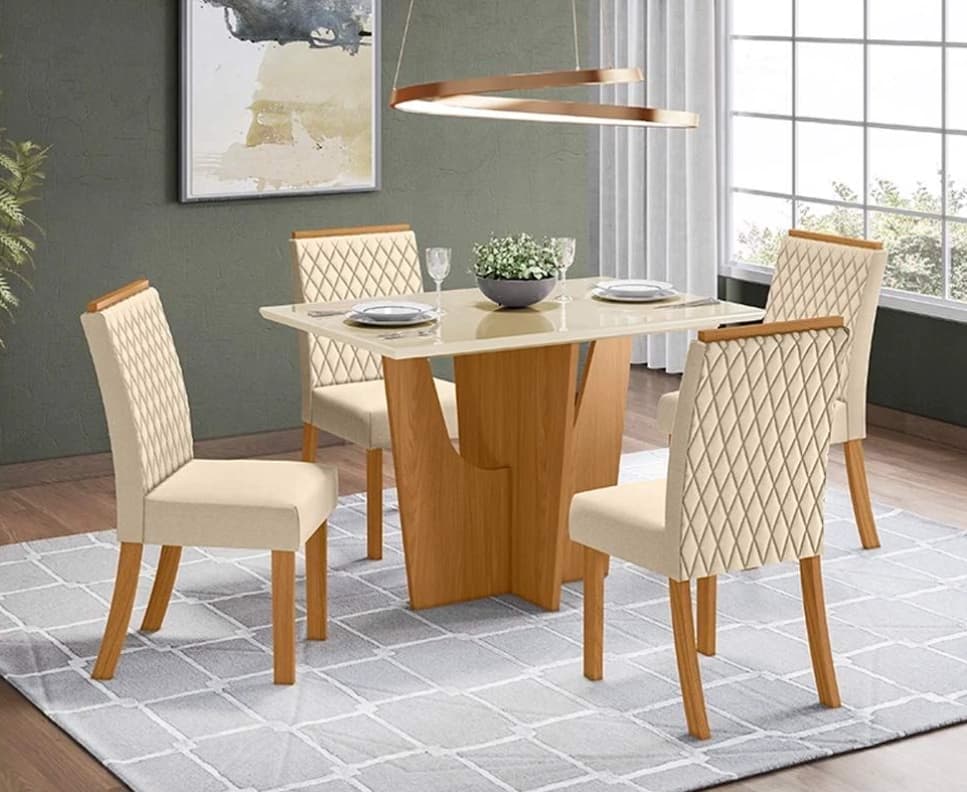 Mesa Henn Vertice 1,20m (nature/off white)