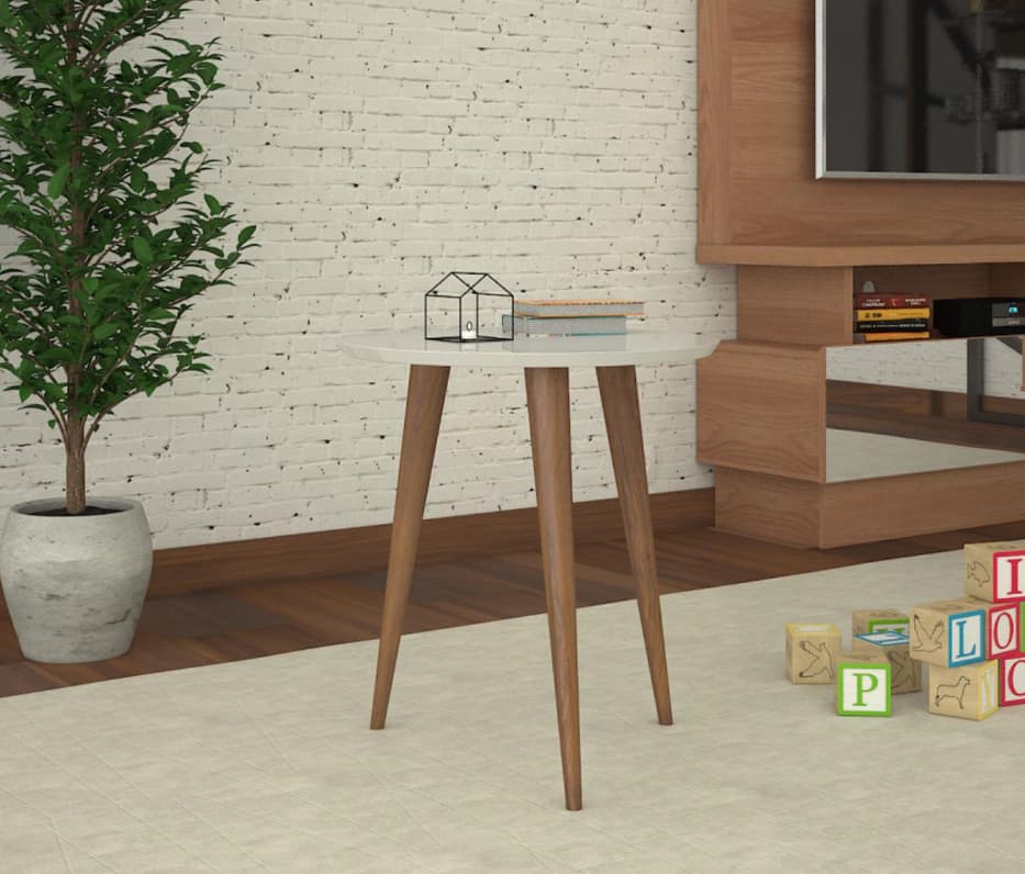 Mesa de Centro Mira Rack Iris (canela/off white)