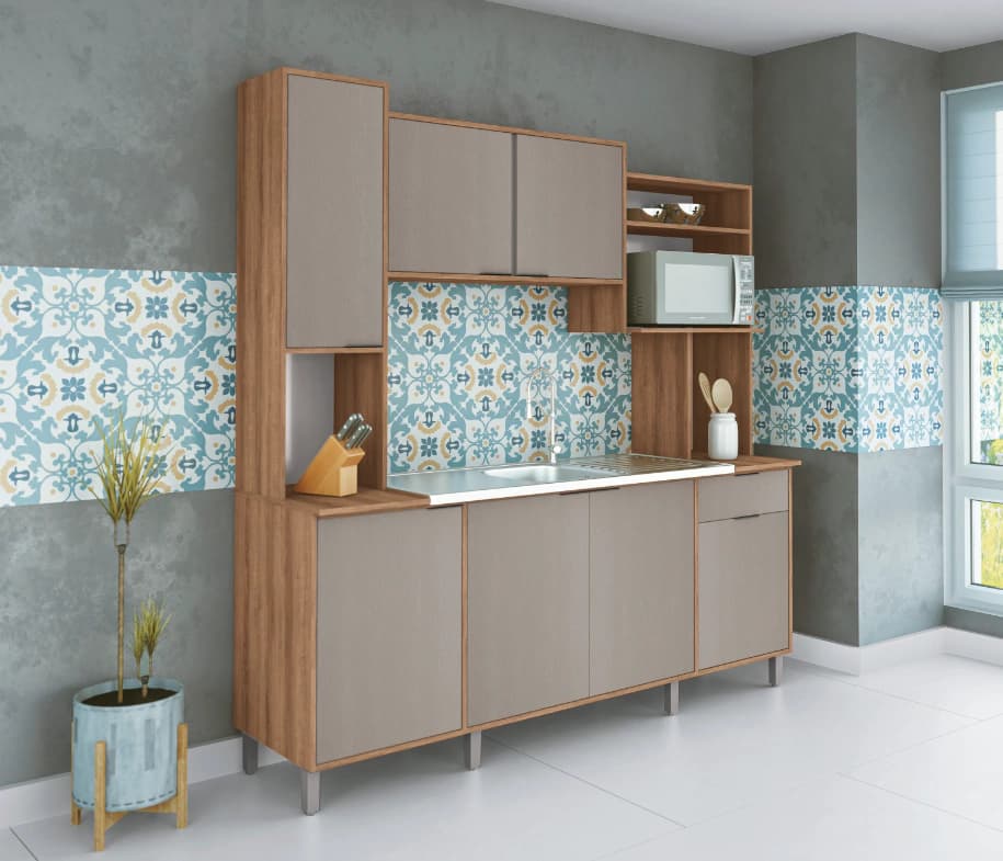 Kit Cozinha Moveis Sul Luana