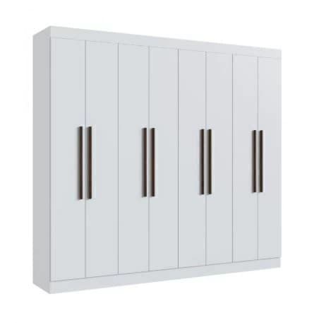 Roupeiro Doripel California 8p (branco)