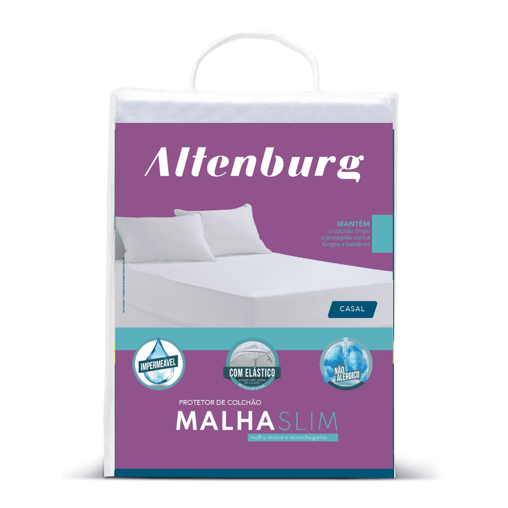 Protetor de Colchão 1,40x40 Altenburg Malha Slim