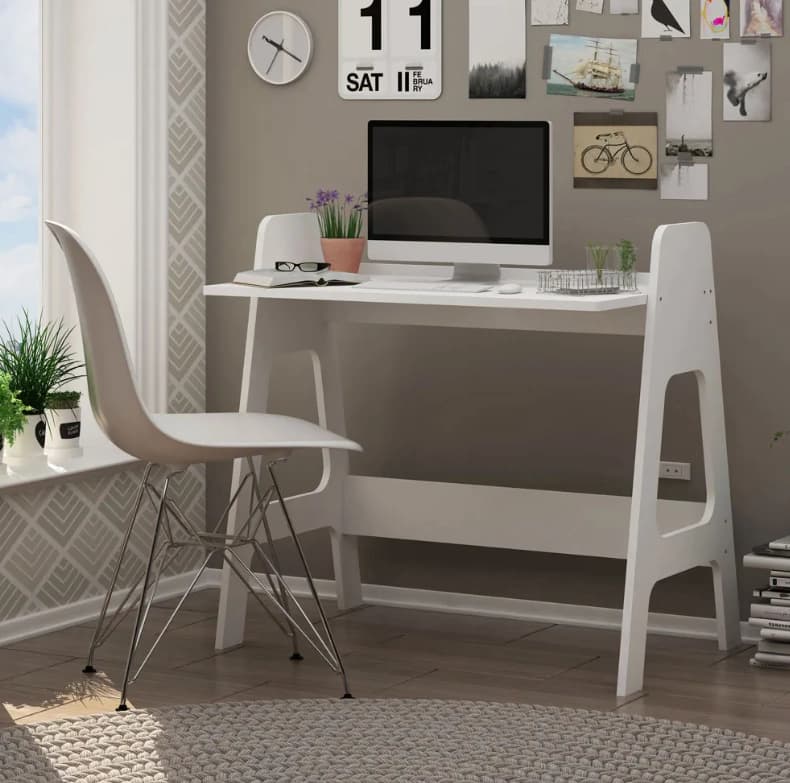 Mesa p/ Computador Gelius Malibu (branco)